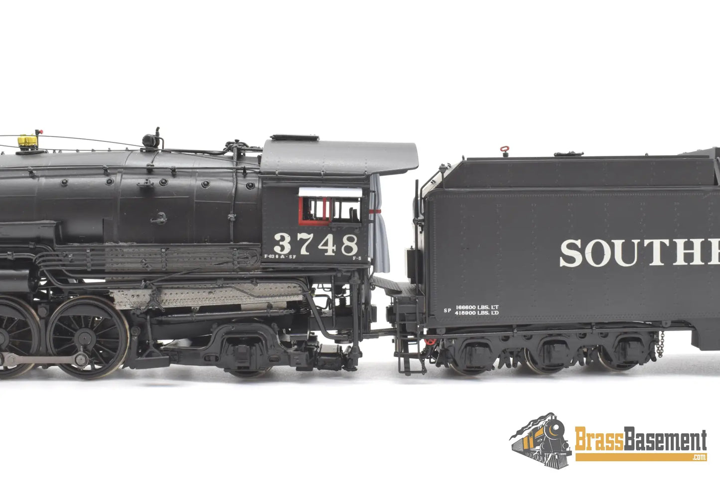 Ho Brass - Gpm 3748.2 Southern Pacific F - 5 2 - 10 - 2 #3748 Factory Paint 252 - R - 1 Tender!
