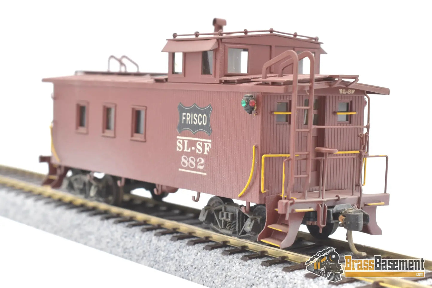 Ho Brass - Hallmark Frisco Standard Caboose #882 Custom Painted Markers