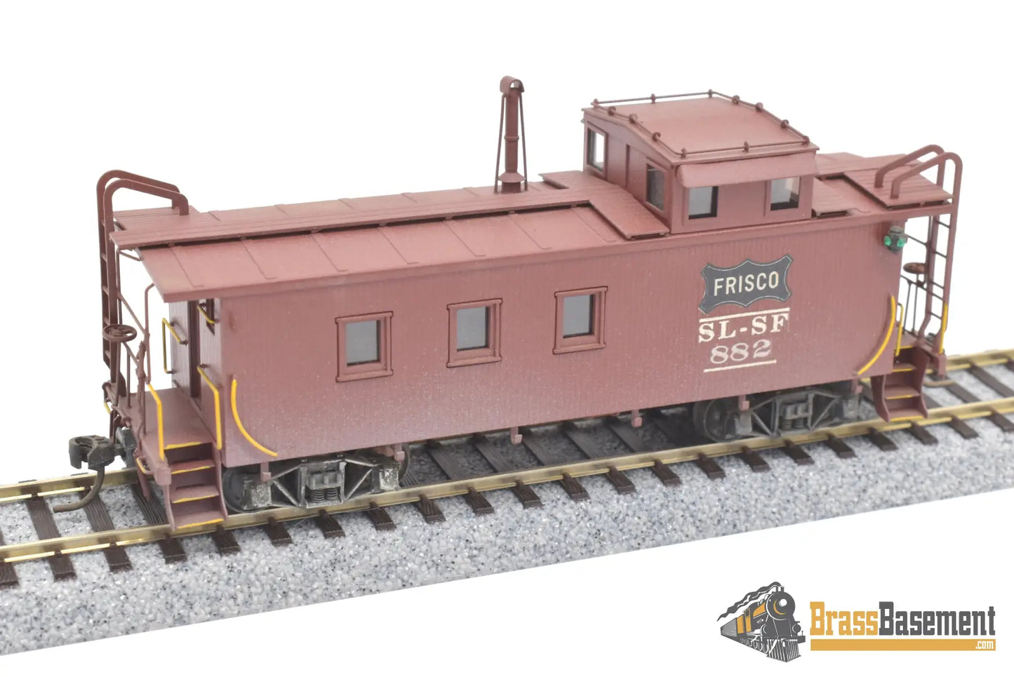Ho Brass - Hallmark Frisco Standard Caboose #882 Custom Painted Markers