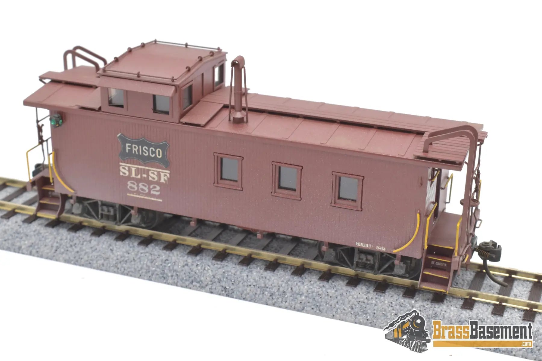 Ho Brass - Hallmark Frisco Standard Caboose #882 Custom Painted Markers