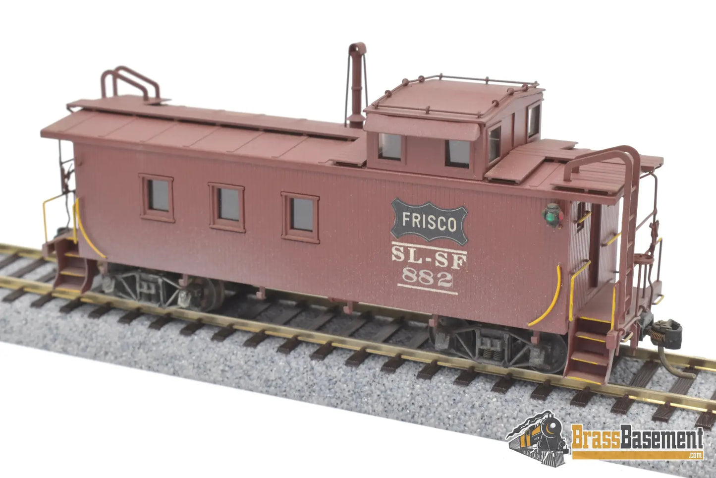 Ho Brass - Hallmark Frisco Standard Caboose #882 Custom Painted Markers