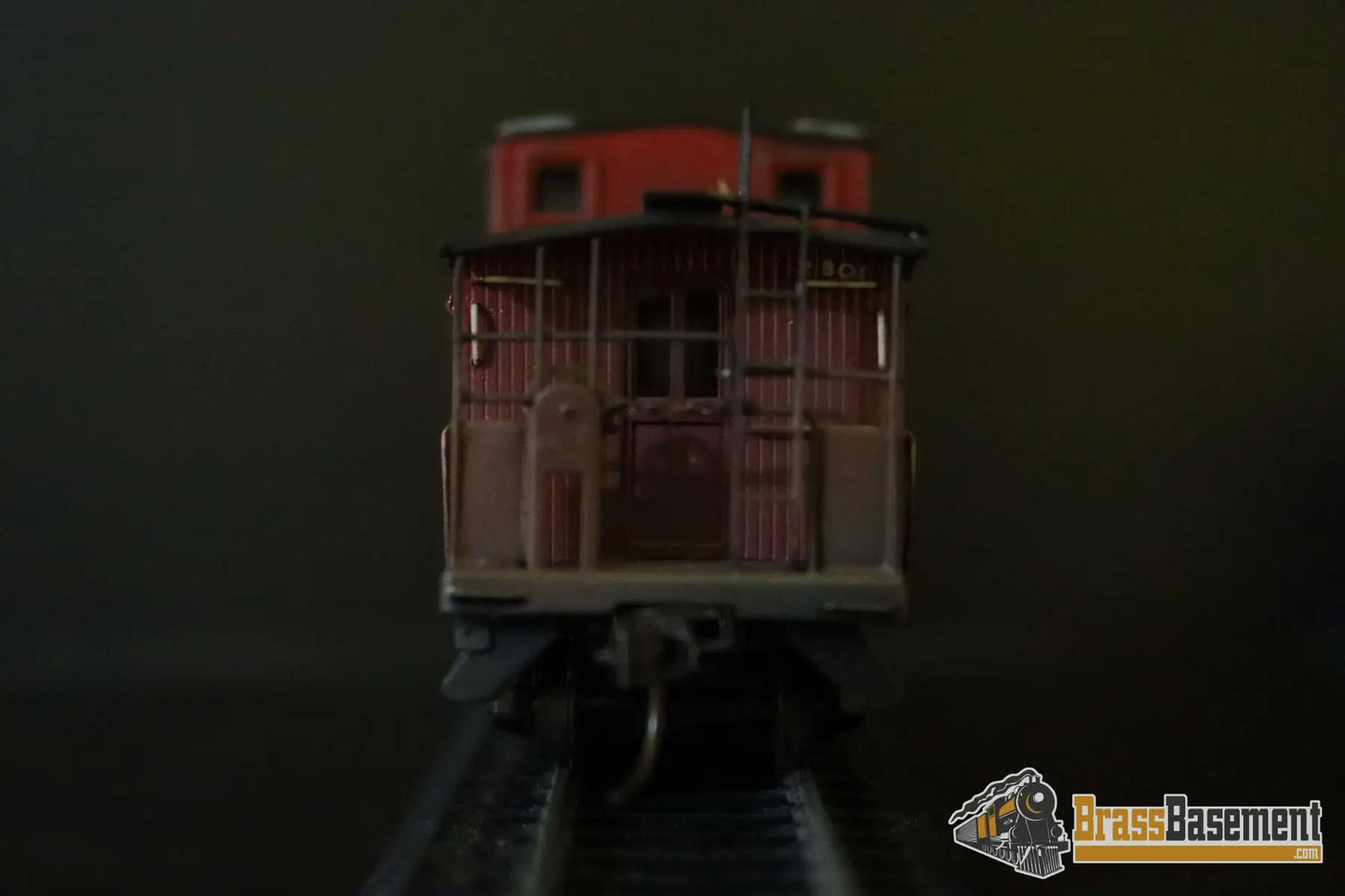HO Brass Hallmark GM&O Gulf Mobile & Ohio Wood Sheathed Caboose Painted MINT Diesel