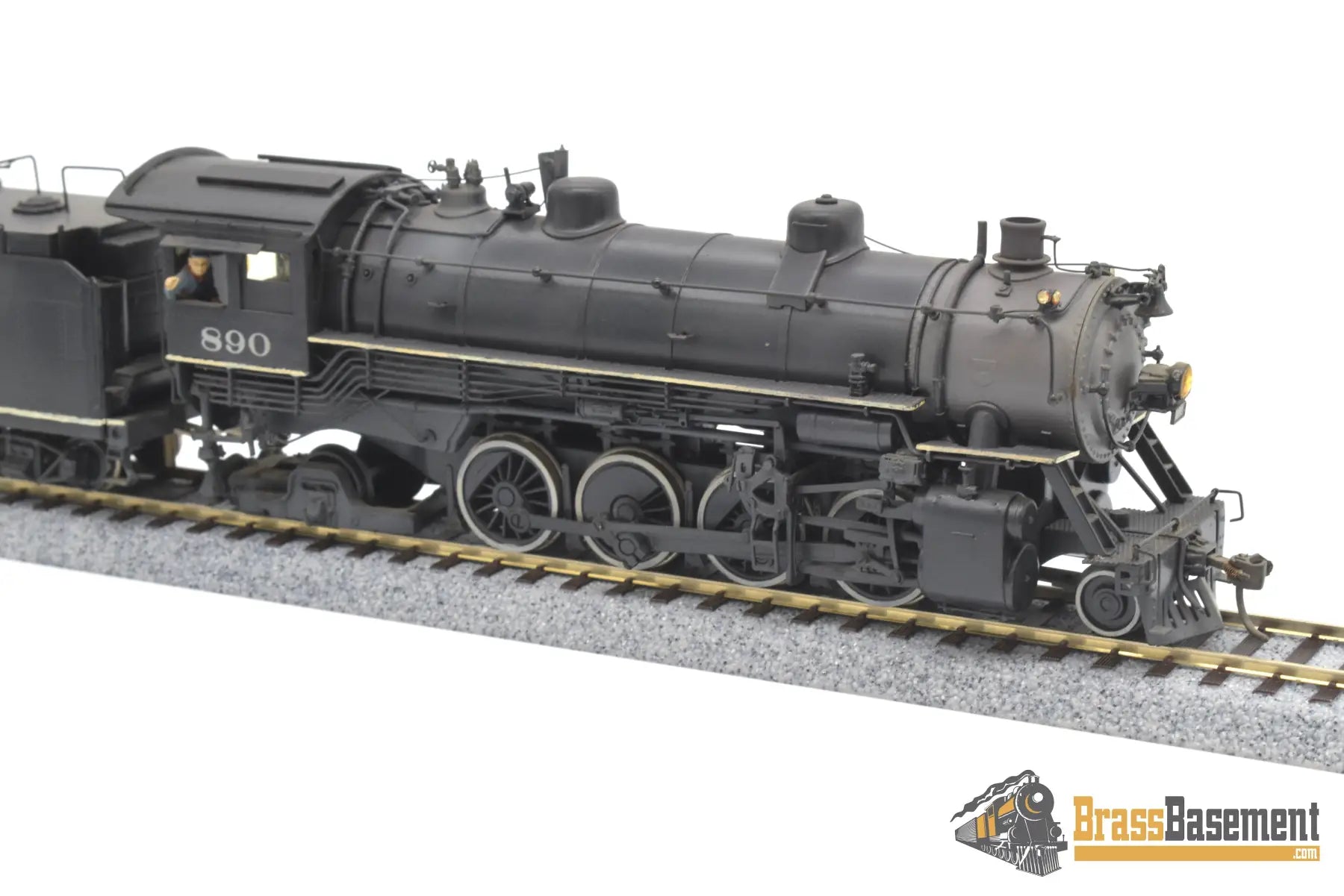Ho Brass - Hallmark Missouri Kansas Texas Mkt Katy 2 - 8 - 2 Mikado #890 C/P Not Running Steam