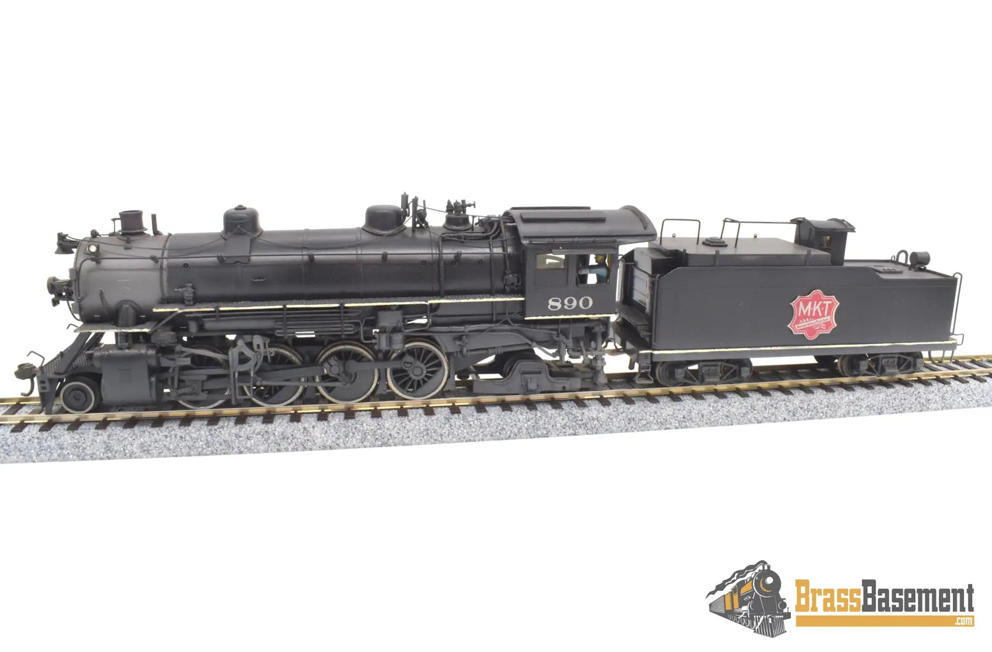 Ho Brass - Hallmark Missouri Kansas Texas Mkt Katy 2 - 8 - 2 Mikado #890 C/P Not Running Steam