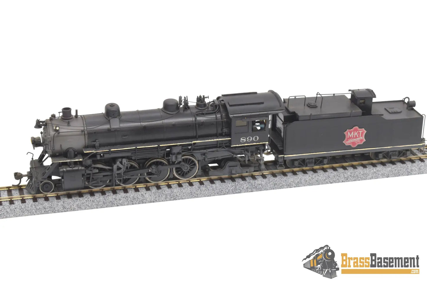 Ho Brass - Hallmark Missouri Kansas Texas Mkt Katy 2 - 8 - 2 Mikado #890 C/P Not Running Steam