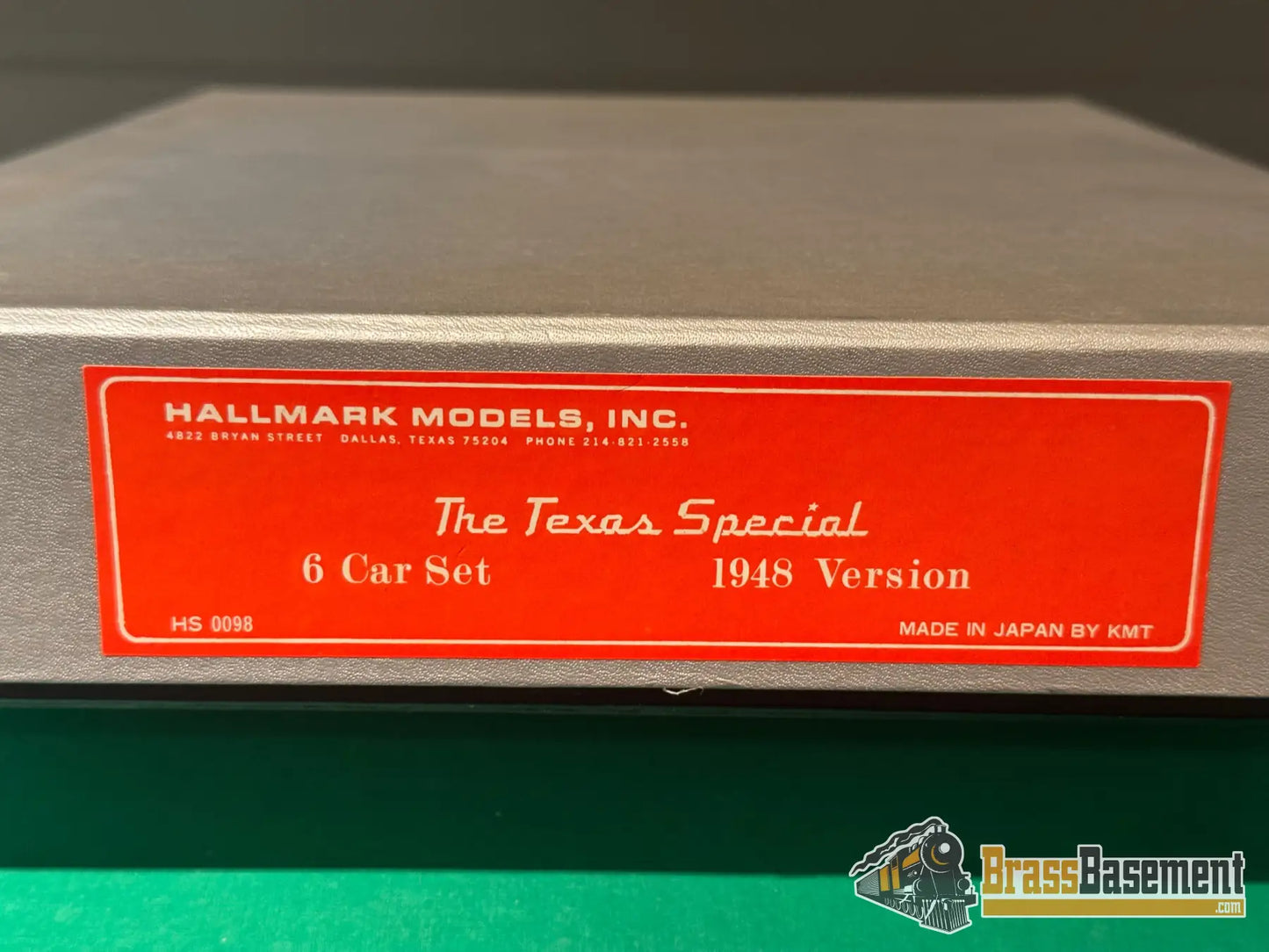 HO Brass - Hallmark MKT Frisco The Texas Special 1948 Version 6-Car Set + E-7 A/A Diesel Passenger + Diesel