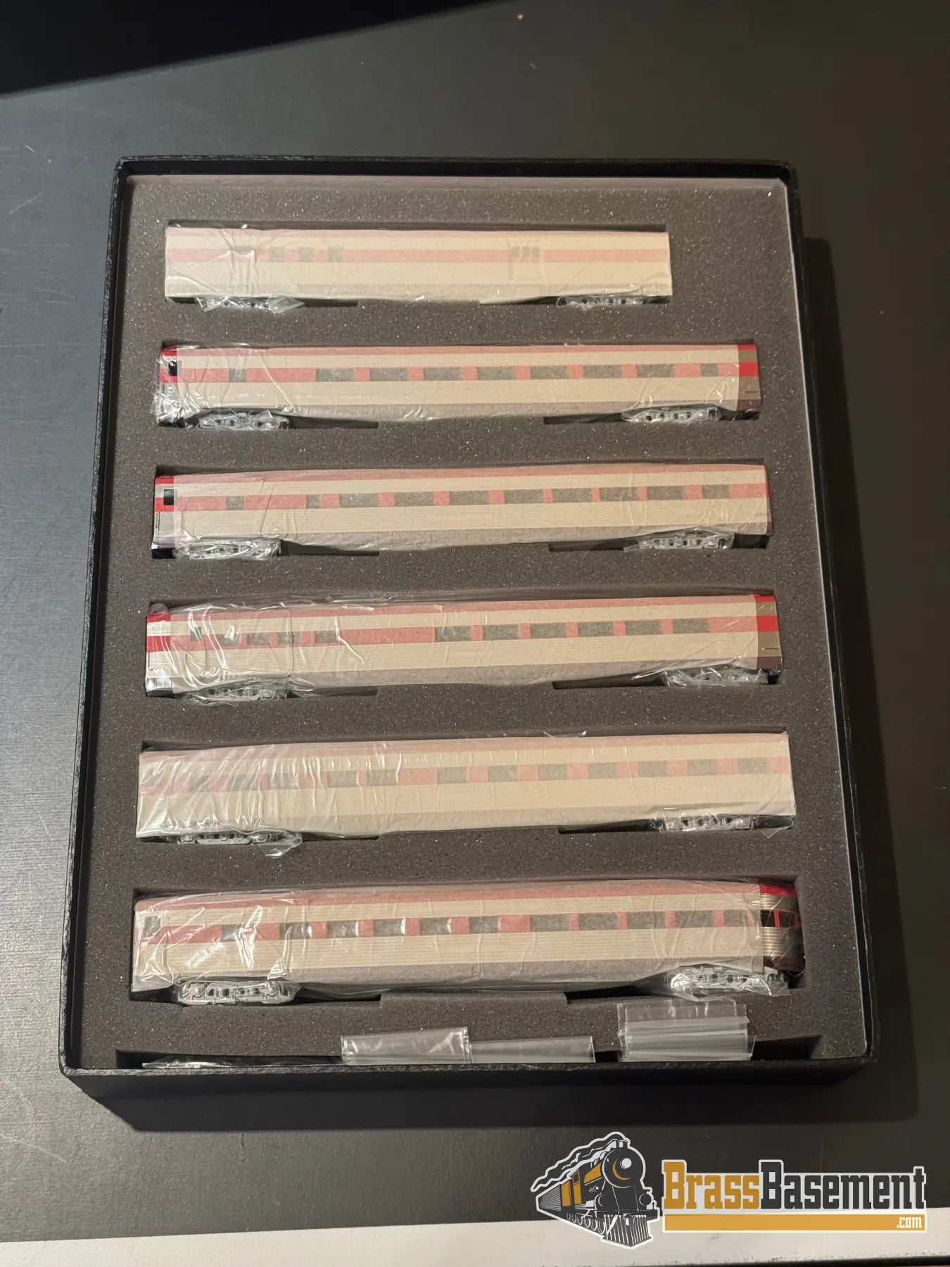 HO Brass - Hallmark MKT Frisco The Texas Special 1948 Version 6-Car Set + E-7 A/A Diesel Passenger + Diesel