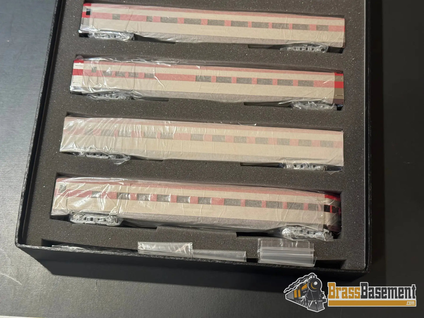 HO Brass - Hallmark MKT Frisco The Texas Special 1948 Version 6-Car Set + E-7 A/A Diesel Passenger + Diesel