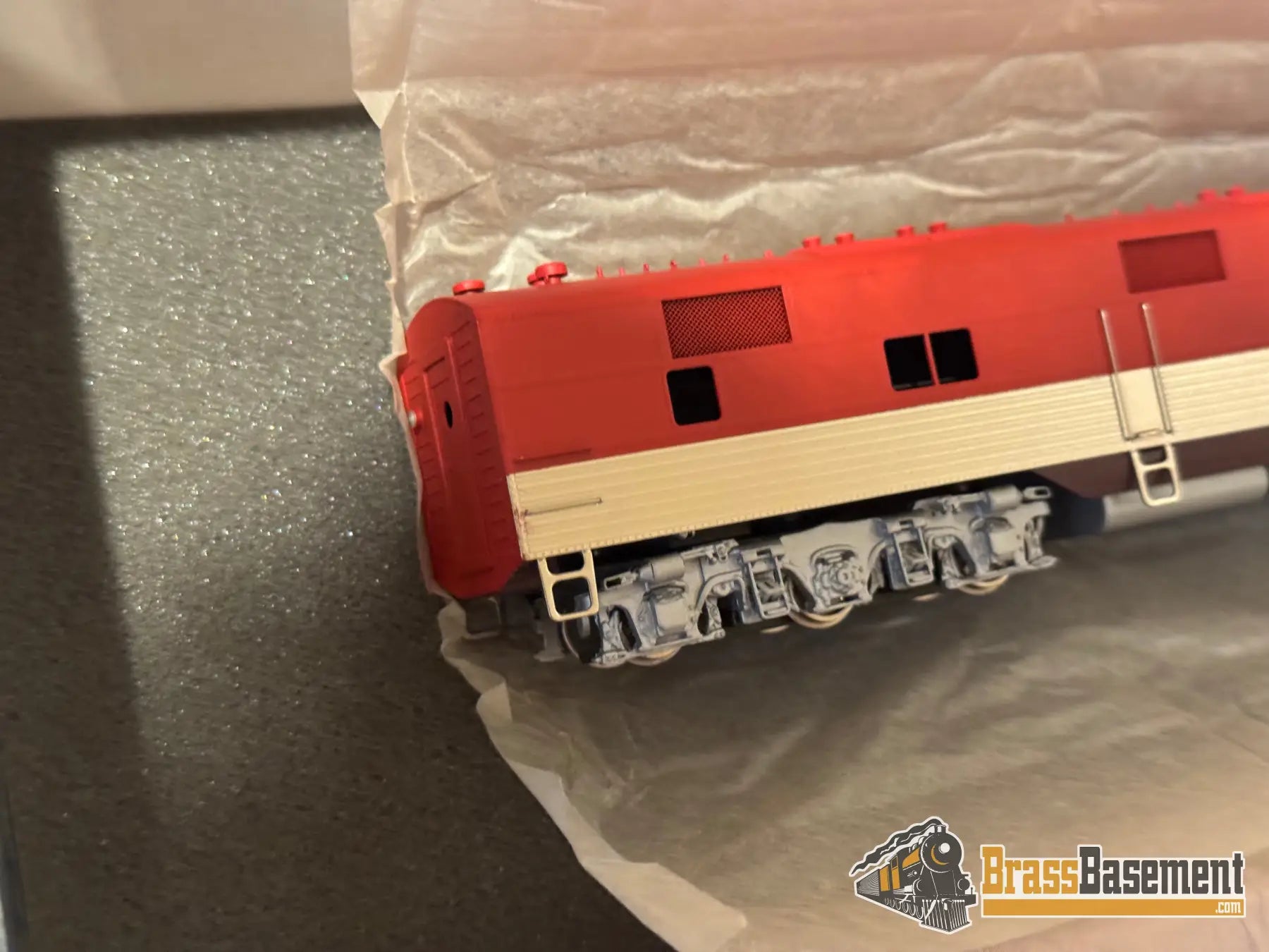 HO Brass - Hallmark MKT Frisco The Texas Special 1948 Version 6-Car Set + E-7 A/A Diesel Passenger + Diesel
