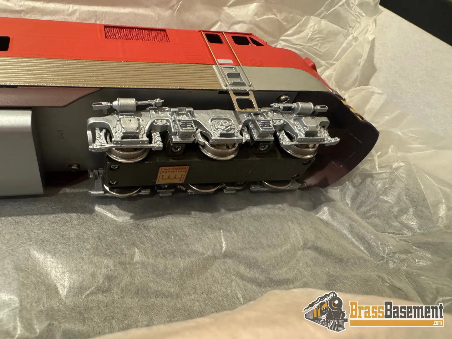 HO Brass - Hallmark MKT Frisco The Texas Special 1948 Version 6-Car Set + E-7 A/A Diesel Passenger + Diesel
