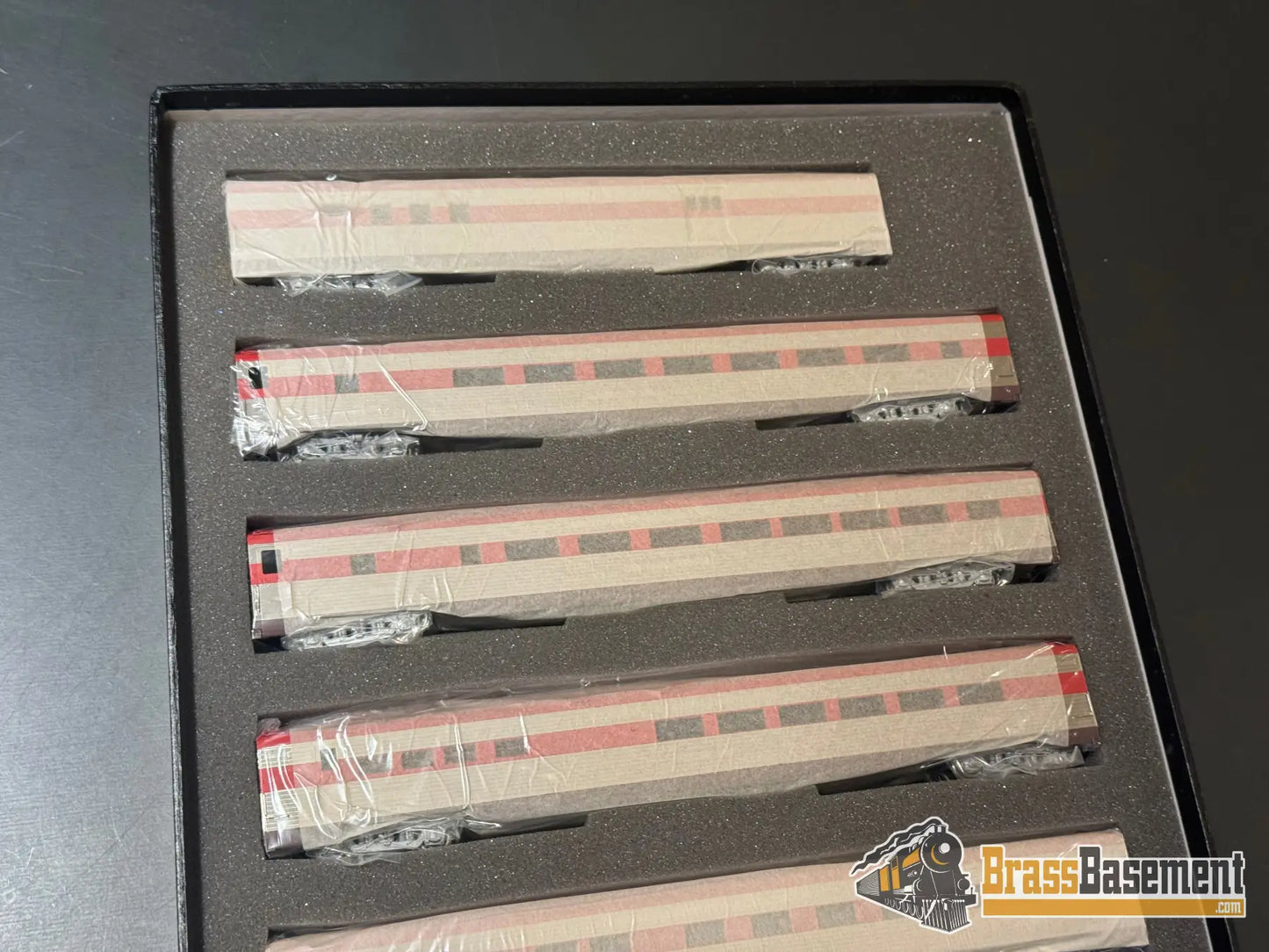 HO Brass - Hallmark MKT Frisco The Texas Special 1948 Version 6-Car Set + E-7 A/A Diesel Passenger + Diesel