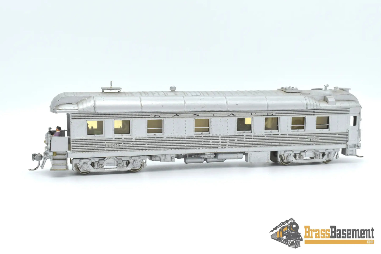 Ho Brass - Hallmark Models Atsf Santa Fe Division Superintendents Car #402 Custom Paint