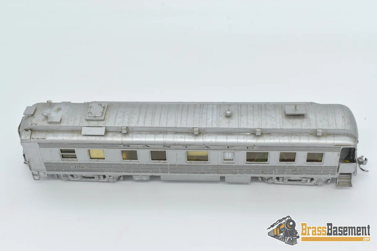 Ho Brass - Hallmark Models Atsf Santa Fe Division Superintendents Car #402 Custom Paint