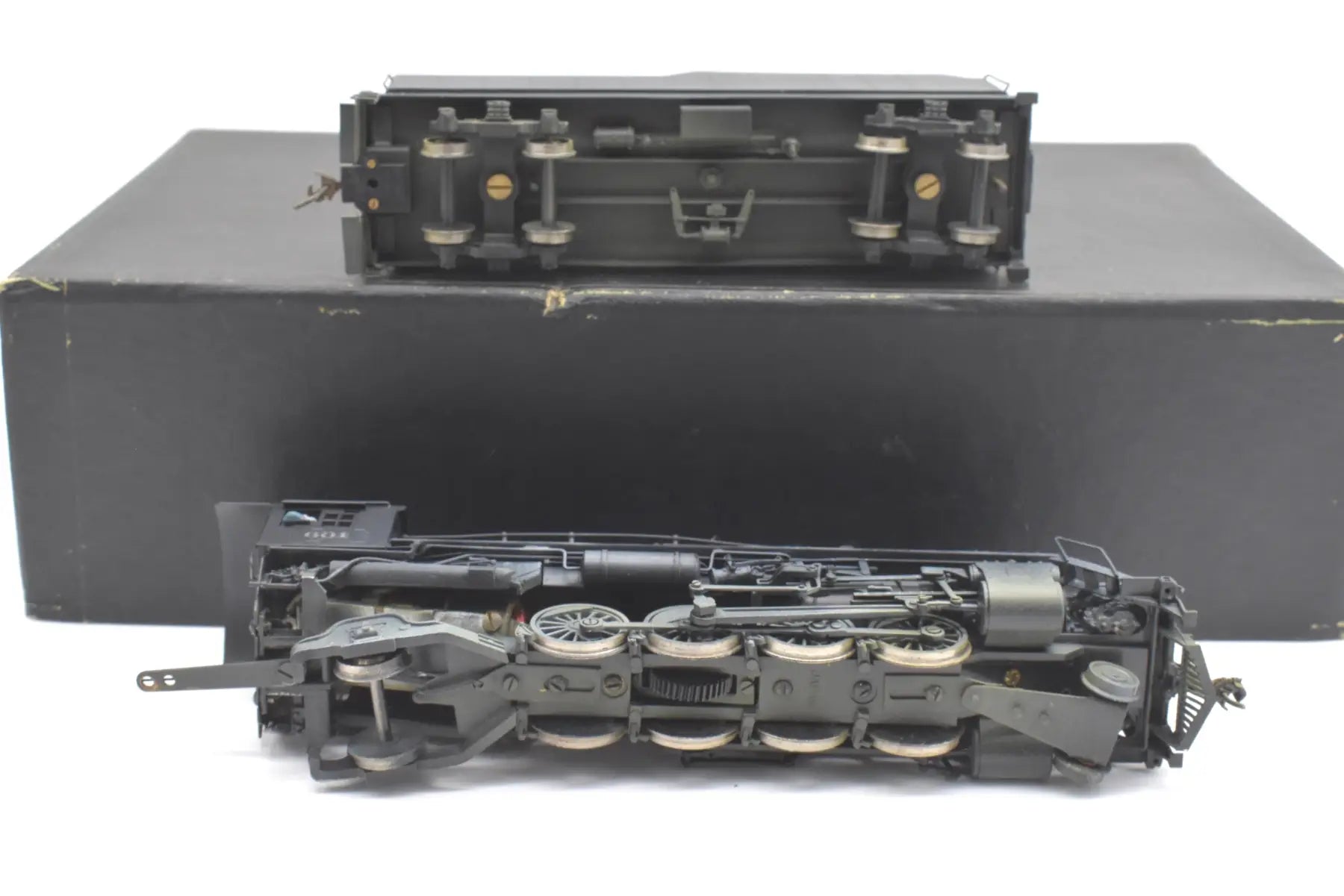 Ho Brass - Hallmark Models Midland Valley 2-8-2 #601 Nice Black Paint Steam