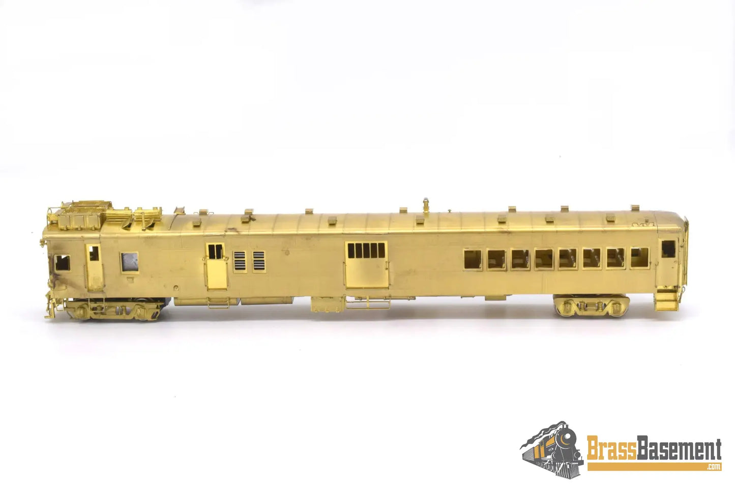 Ho Brass - Key Gasoline Santa Fe M - 175 - 182 Doodlebug Fm Korea Unpainted Passenger