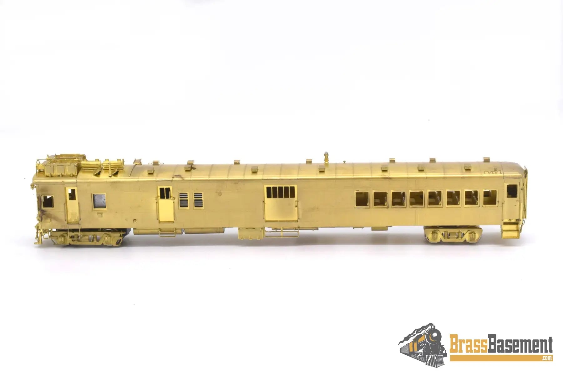Ho Brass - Key Gasoline Santa Fe M - 175 - 182 Doodlebug Fm Korea Unpainted Passenger