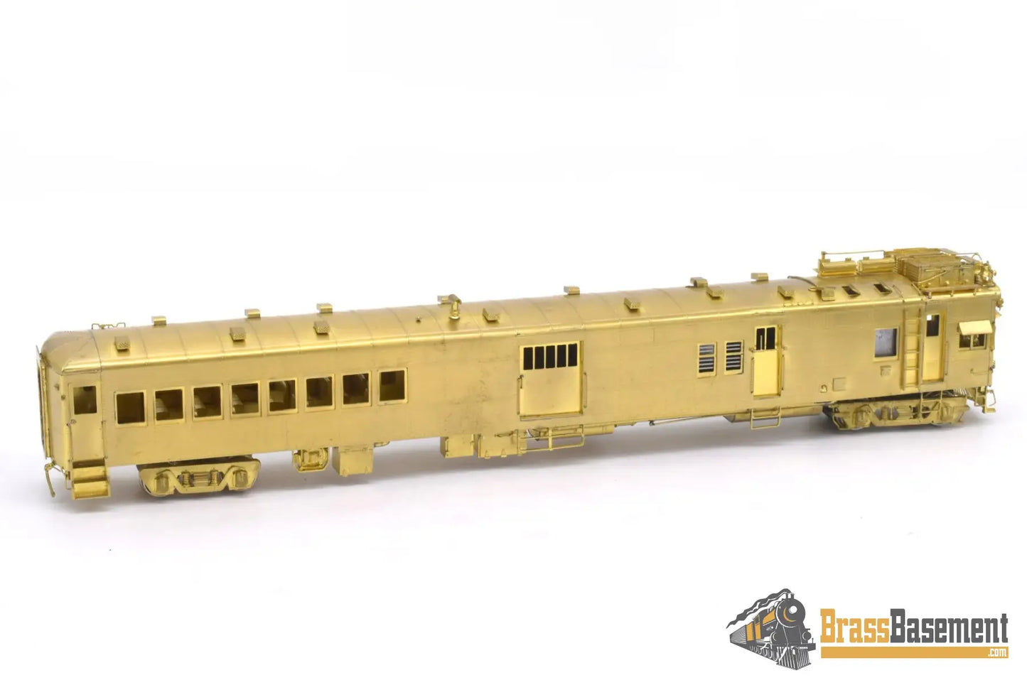 Ho Brass - Key Gasoline Santa Fe M - 175 - 182 Doodlebug Fm Korea Unpainted Passenger