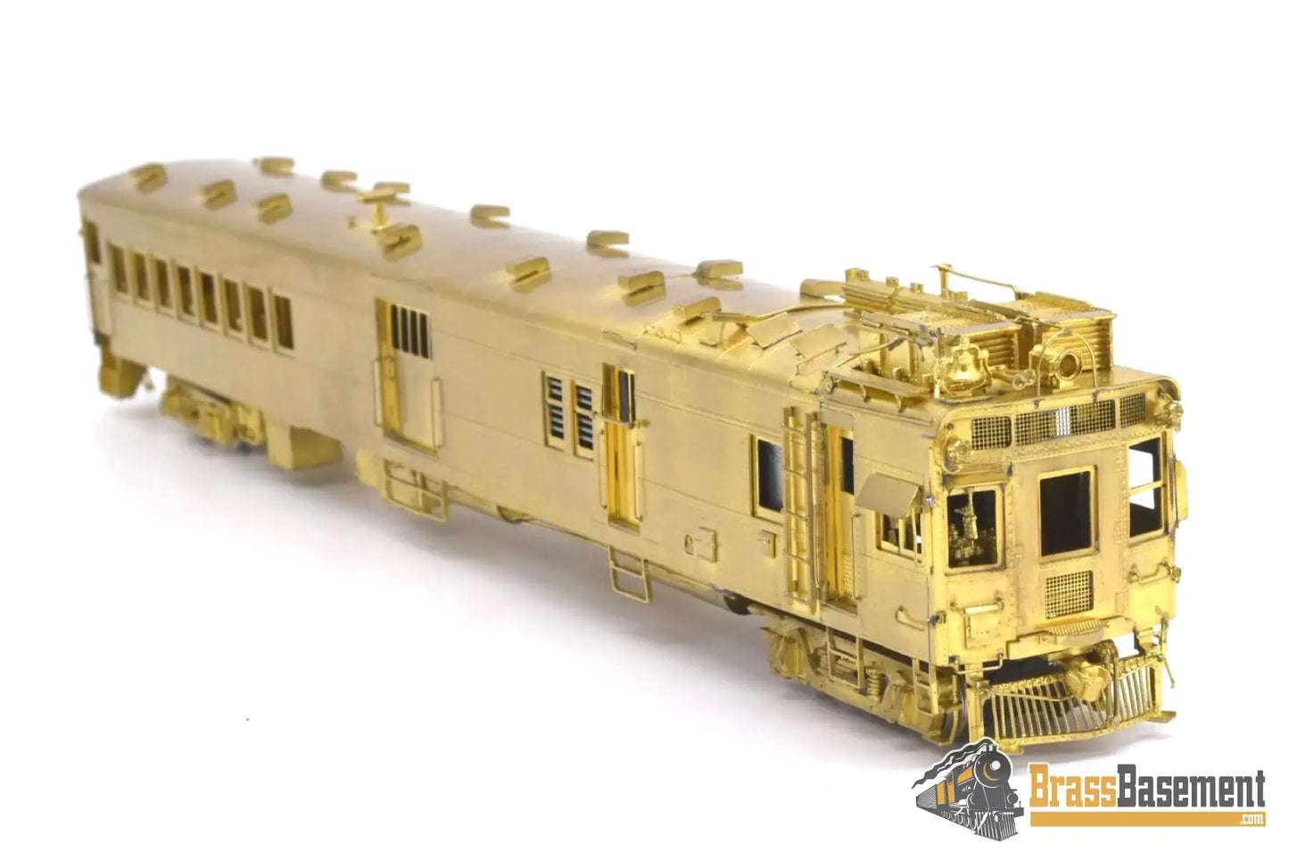 Ho Brass - Key Gasoline Santa Fe M - 175 - 182 Doodlebug Fm Korea Unpainted Passenger