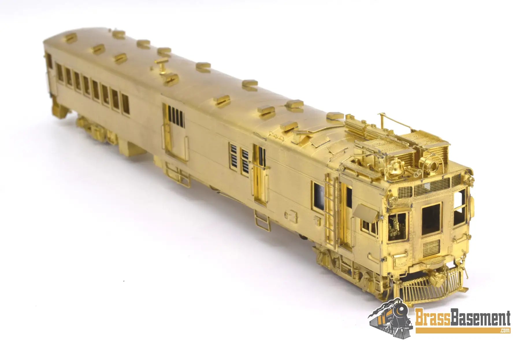 Ho Brass - Key Gasoline Santa Fe M - 175 - 182 Doodlebug Fm Korea Unpainted Passenger