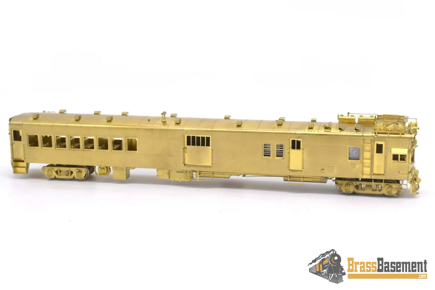 Ho Brass - Key Gasoline Santa Fe M - 175 - 182 Doodlebug Fm Korea Unpainted Passenger