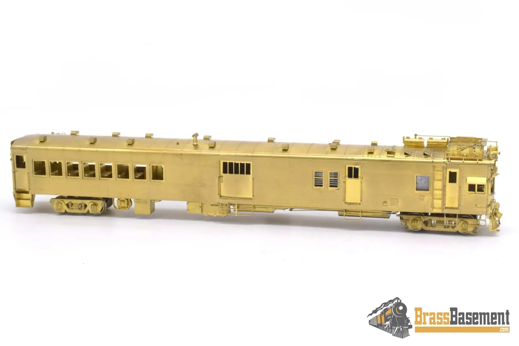 Ho Brass - Key Gasoline Santa Fe M - 175 - 182 Doodlebug Fm Korea Unpainted Passenger
