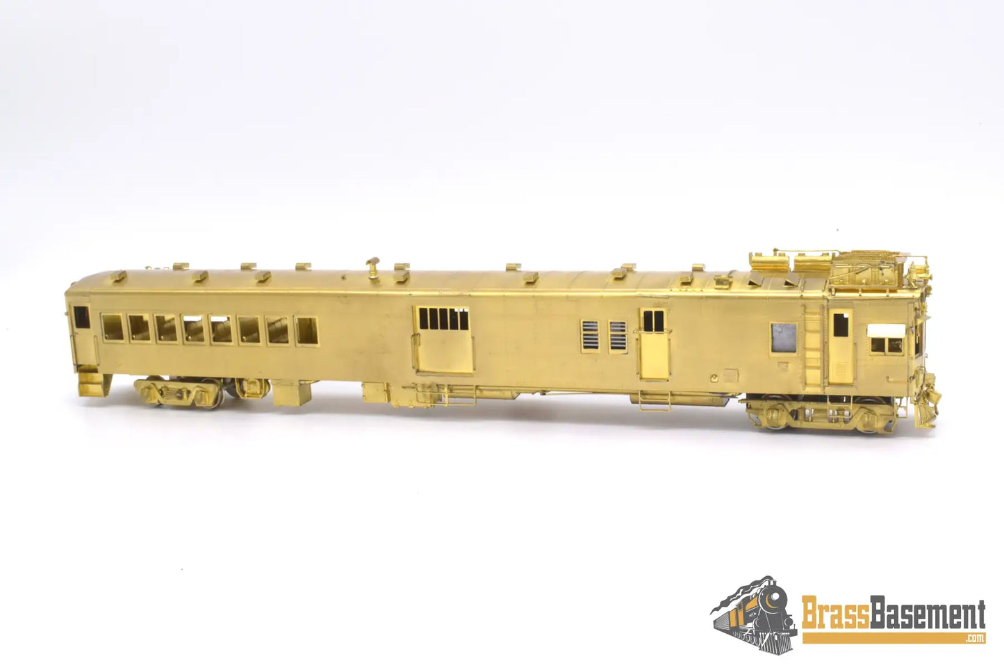 Ho Brass - Key Gasoline Santa Fe M - 175 - 182 Doodlebug Fm Korea Unpainted Passenger