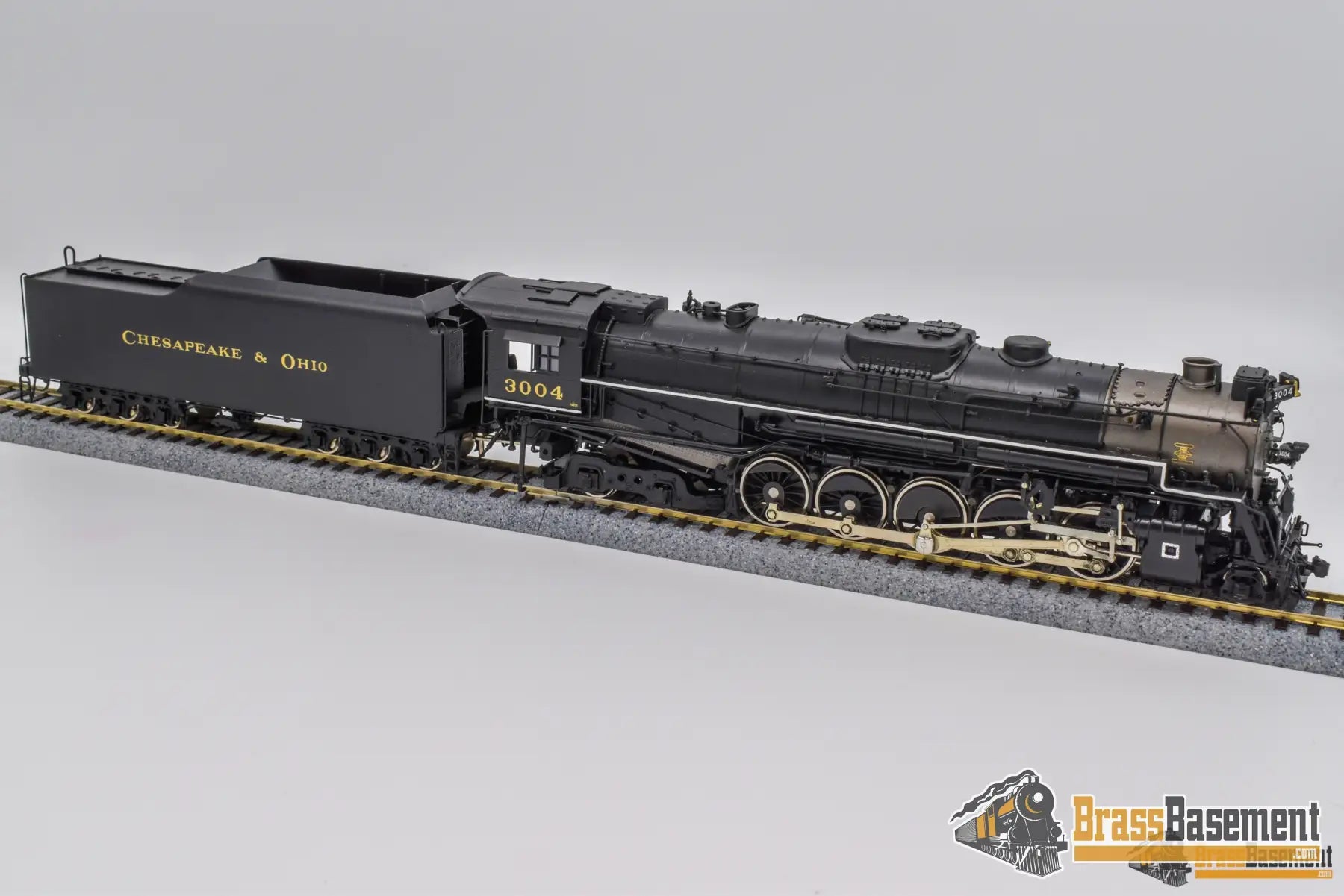 Ho Brass - Key Imports Chesapeake & Ohio C&O T1 2 - 10 - 4 Fp Cs #99 Great Runner Steam