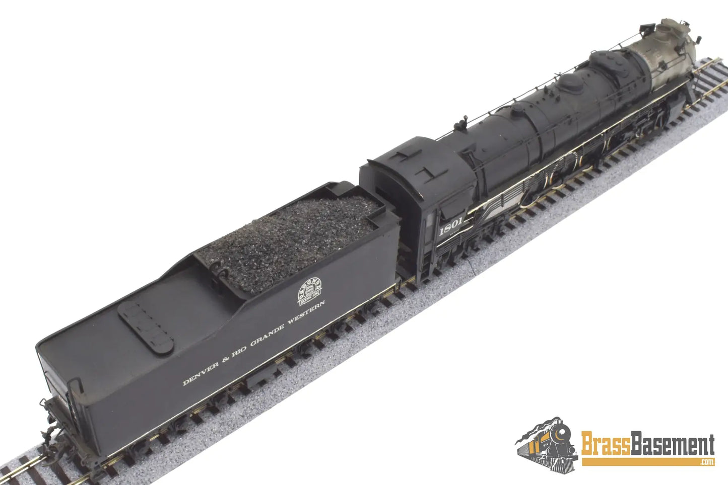 Ho Brass - Key Imports D&Rgw Rio Grande M - 68 4 - 8 - 4 Northern #1801 Custom Paint Nice Steam