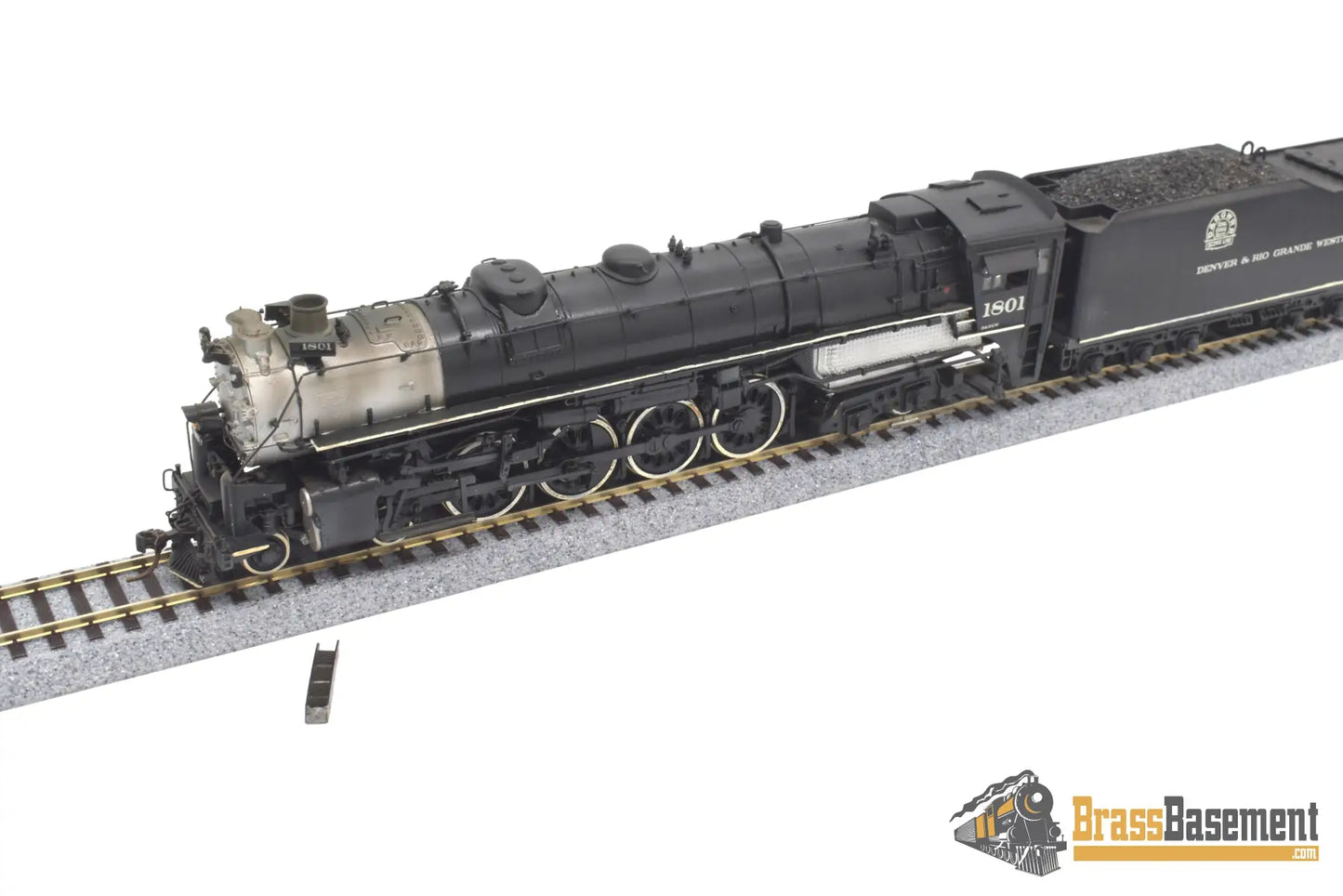 Ho Brass - Key Imports D&Rgw Rio Grande M - 68 4 - 8 - 4 Northern #1801 Custom Paint Nice Steam