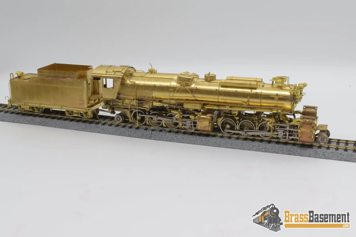 Ho Brass - Key Imports Drgw L - 96 2 - 8 - 8 - 2 Unpainted And Runs Well Steam