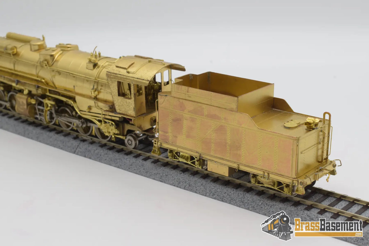 Ho Brass - Key Imports Drgw L - 96 2 - 8 - 8 - 2 Unpainted And Runs Well Steam