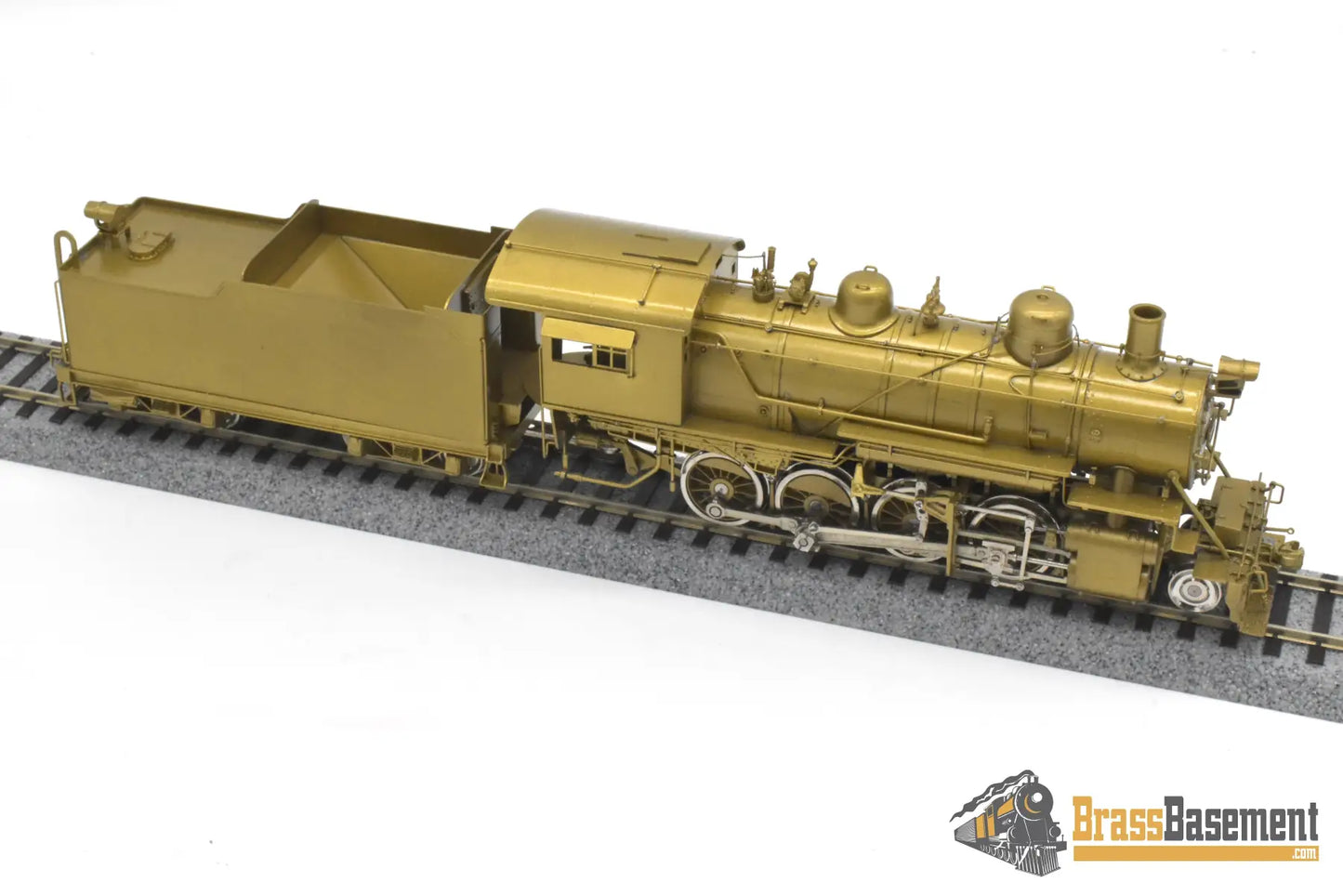 HO Brass - Key Imports DRGW Rio Grande 2-8-0 C-48 #1144 - Unpainted Runs Well Steam