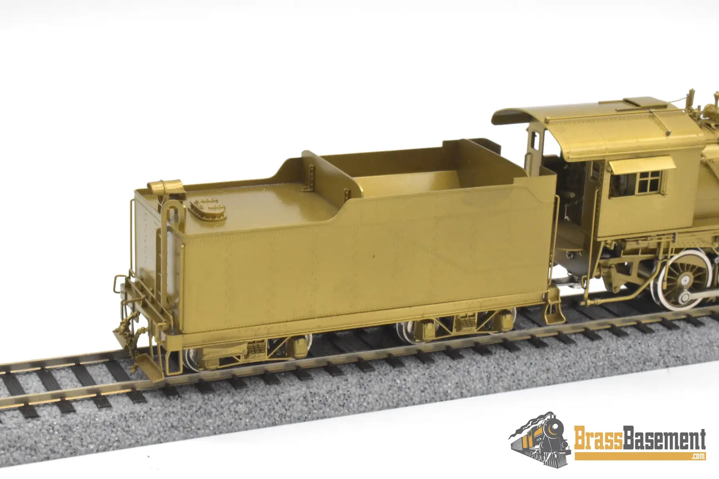HO Brass - Key Imports DRGW Rio Grande 2-8-0 C-48 #1144 - Unpainted Runs Well Steam