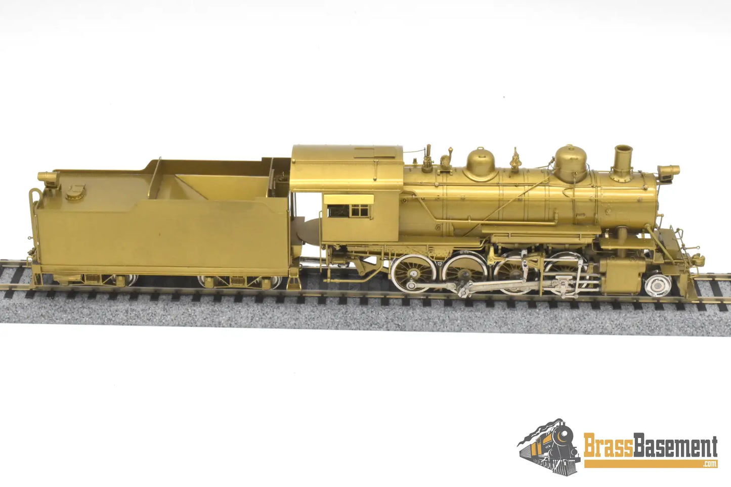 HO Brass - Key Imports DRGW Rio Grande 2-8-0 C-48 #1144 - Unpainted Runs Well Steam