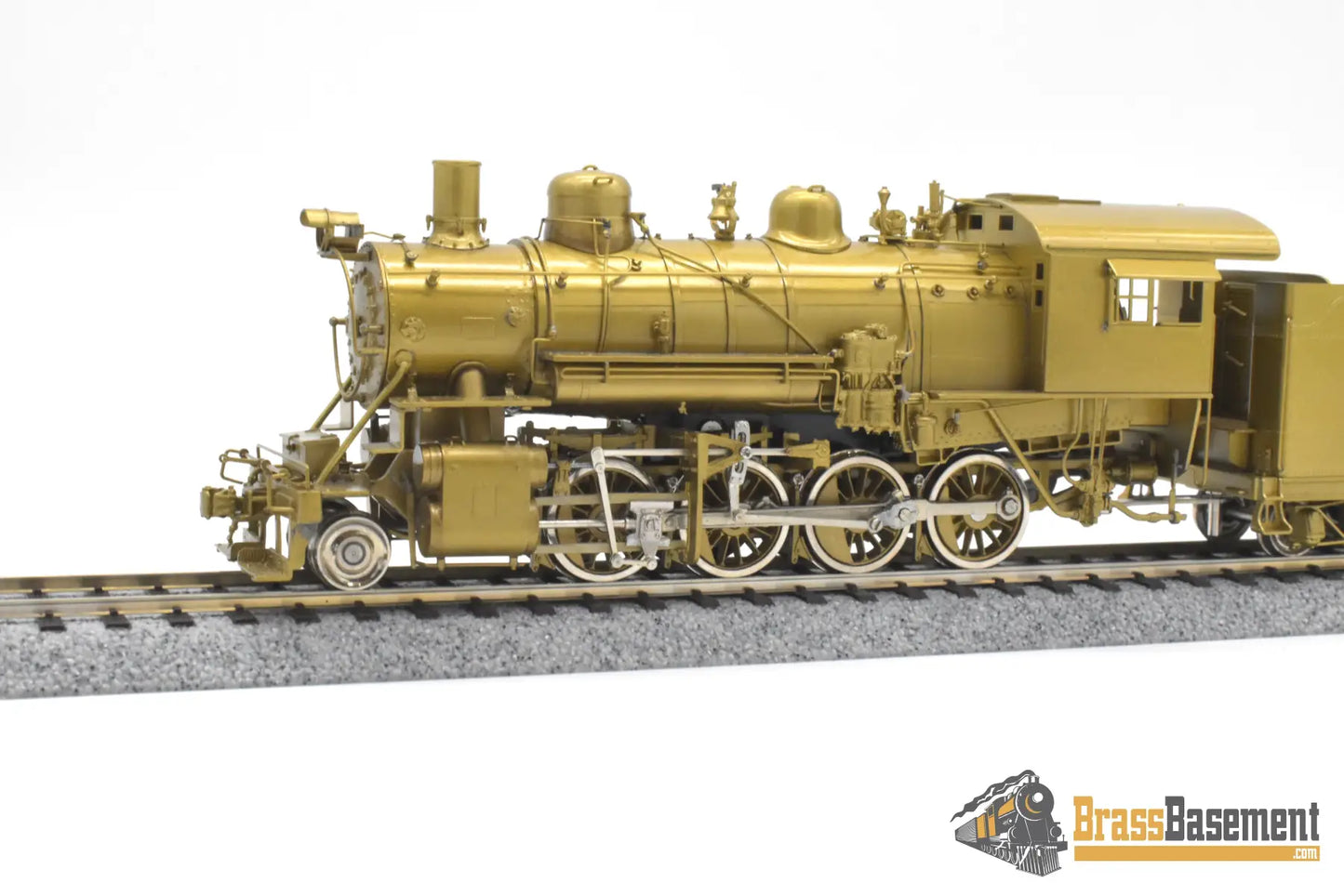HO Brass - Key Imports DRGW Rio Grande 2-8-0 C-48 #1144 - Unpainted Runs Well Steam