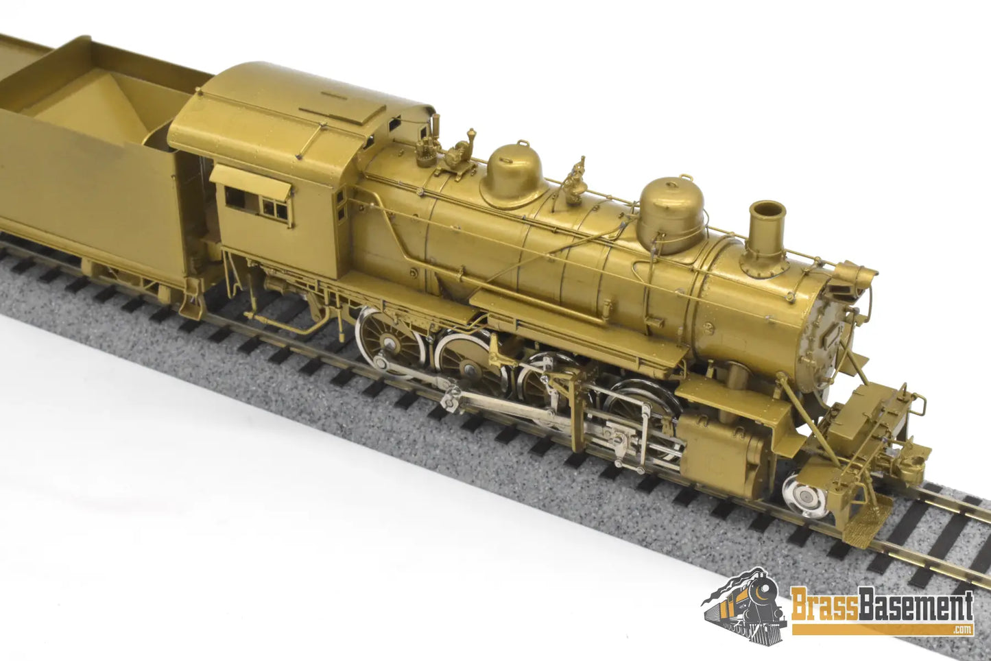 HO Brass - Key Imports DRGW Rio Grande 2-8-0 C-48 #1144 - Unpainted Runs Well Steam
