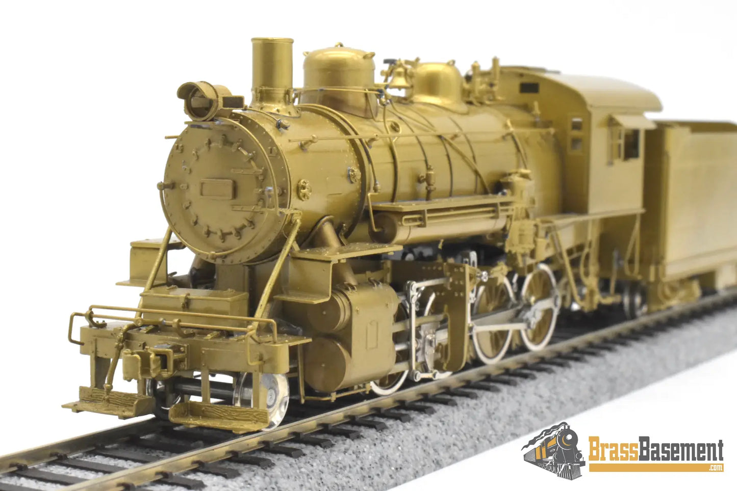 HO Brass - Key Imports DRGW Rio Grande 2-8-0 C-48 #1144 - Unpainted Runs Well Steam