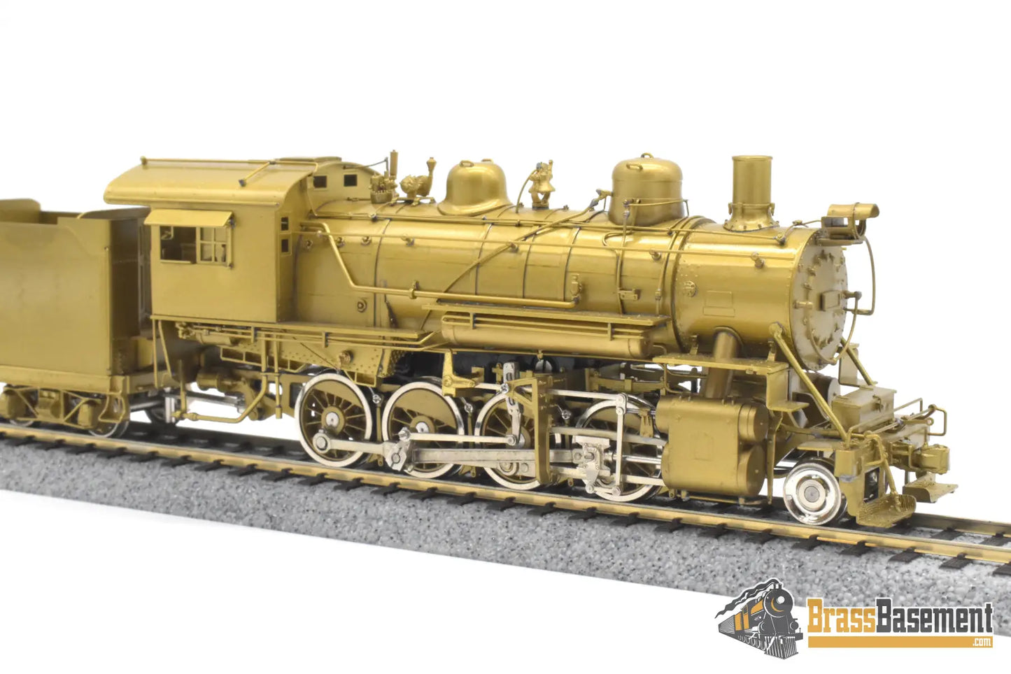 HO Brass - Key Imports DRGW Rio Grande 2-8-0 C-48 #1144 - Unpainted Runs Well Steam