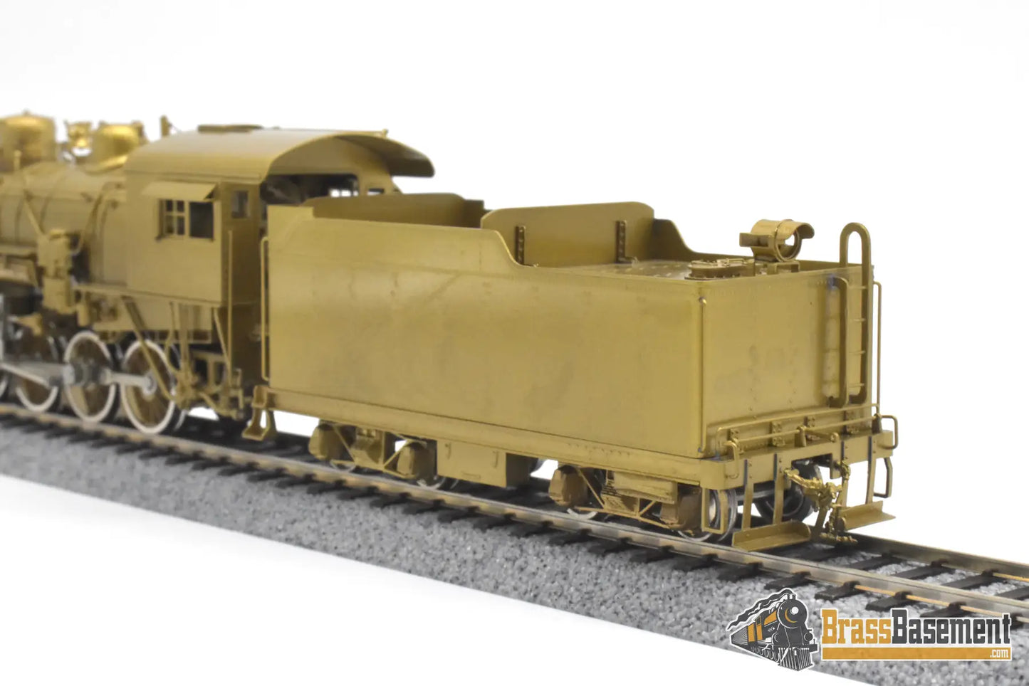 HO Brass - Key Imports DRGW Rio Grande 2-8-0 C-48 #1144 - Unpainted Runs Well Steam
