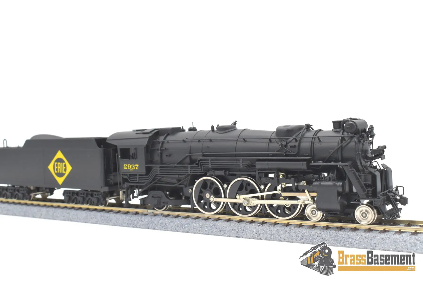 Ho Brass - Key Imports Erie Pacific K - 5A #2937 4 - 6 - 2 1950 Era Custom Series #7 Fp Steam