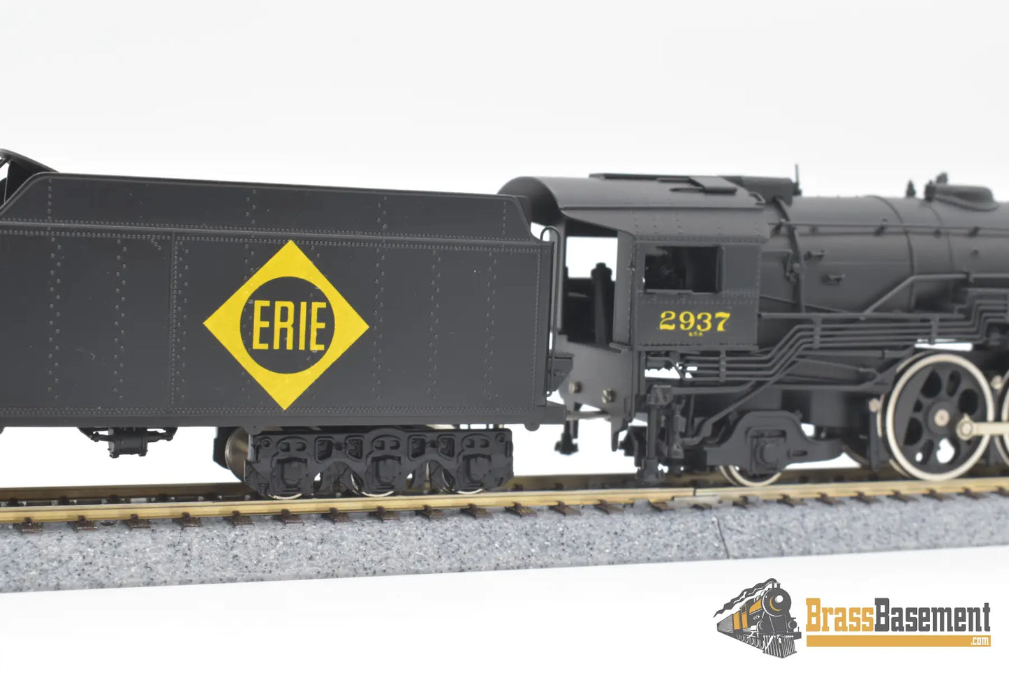 Ho Brass - Key Imports Erie Pacific K - 5A #2937 4 - 6 - 2 1950 Era Custom Series #7 Fp Steam