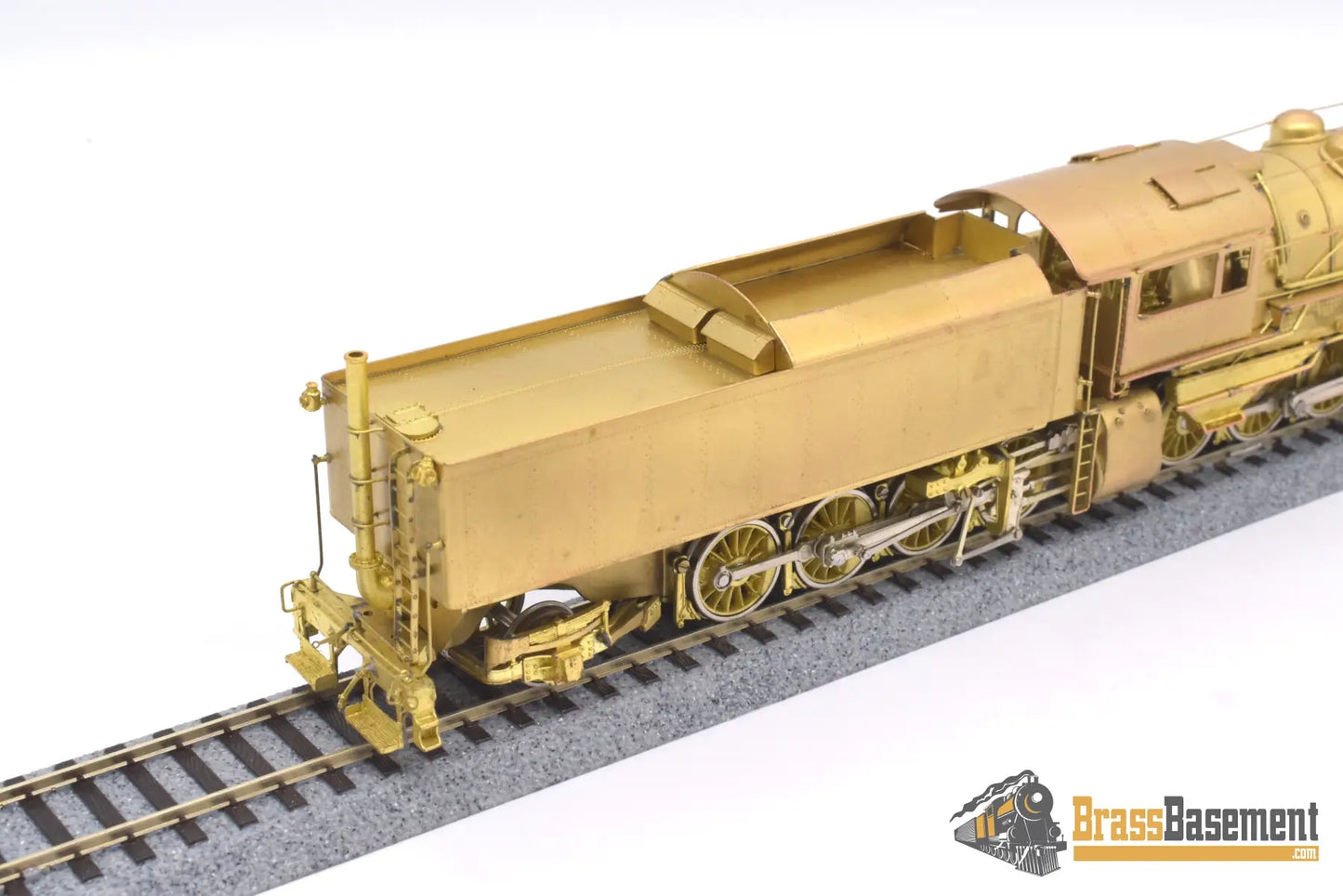 Ho Brass - Key Imports Erie Triplex #5016 2 - 8 - 8 - 8 - 2 1980 Run Unpainted Steam