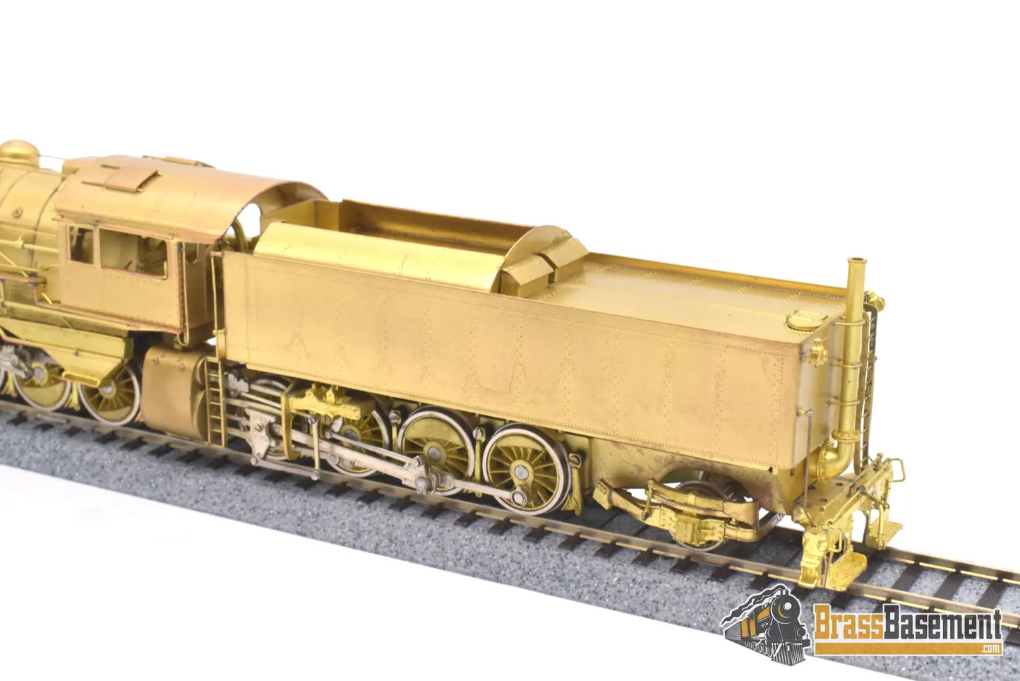 Ho Brass - Key Imports Erie Triplex #5016 2 - 8 - 8 - 8 - 2 1980 Run Unpainted Steam
