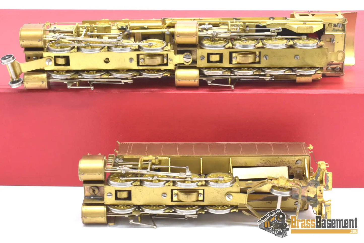 Ho Brass - Key Imports Erie Triplex #5016 2 - 8 - 8 - 8 - 2 1980 Run Unpainted Steam