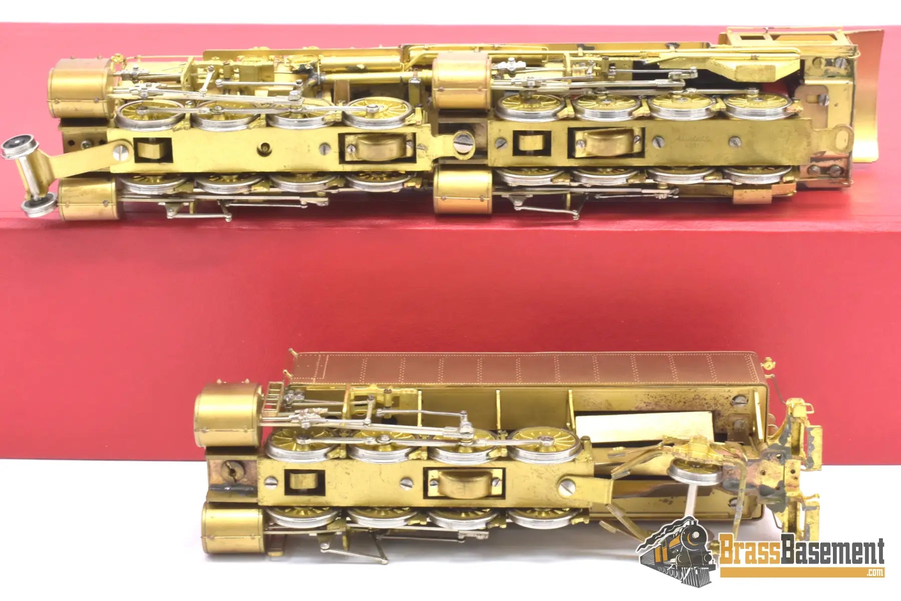 Ho Brass - Key Imports Erie Triplex #5016 2 - 8 - 8 - 8 - 2 1980 Run Unpainted Steam