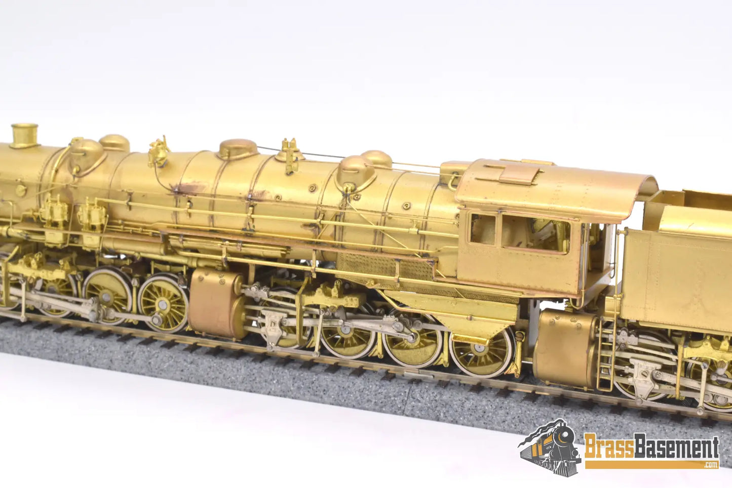 Ho Brass - Key Imports Erie Triplex #5016 2 - 8 - 8 - 8 - 2 1980 Run Unpainted Steam