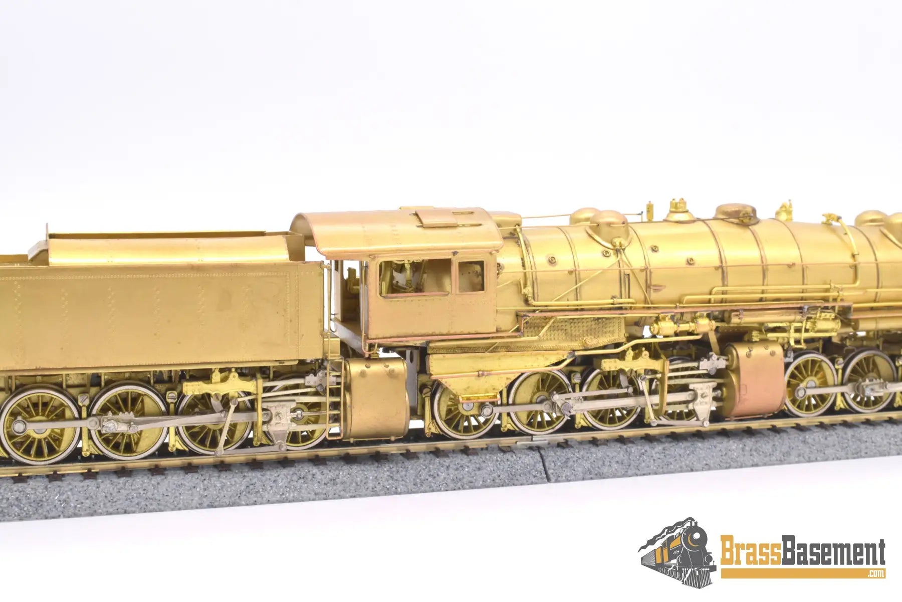 Ho Brass - Key Imports Erie Triplex #5016 2 - 8 - 8 - 8 - 2 1980 Run Unpainted Steam