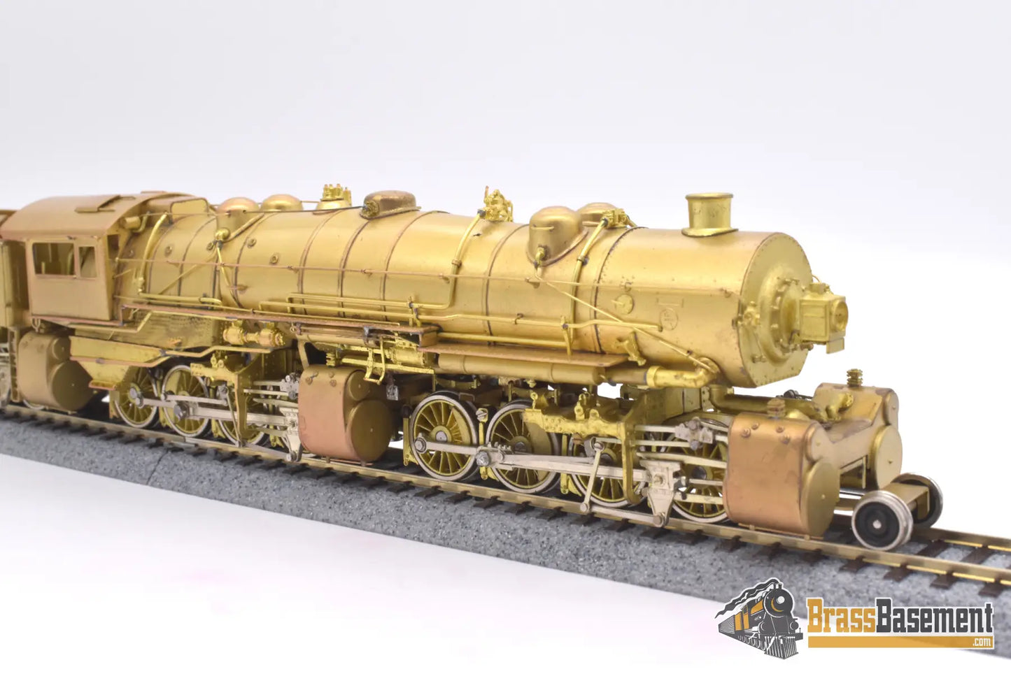 Ho Brass - Key Imports Erie Triplex #5016 2 - 8 - 8 - 8 - 2 1980 Run Unpainted Steam