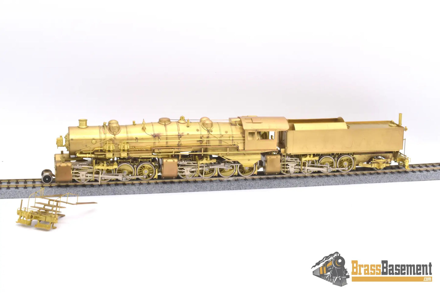 Ho Brass - Key Imports Erie Triplex #5016 2 - 8 - 8 - 8 - 2 1980 Run Unpainted Steam