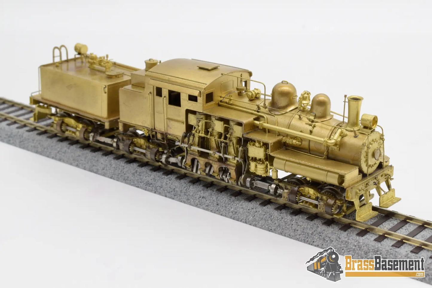 Ho Brass - Key Imports Feather River Shay Unpainted Runs Amazingly Well Steam
